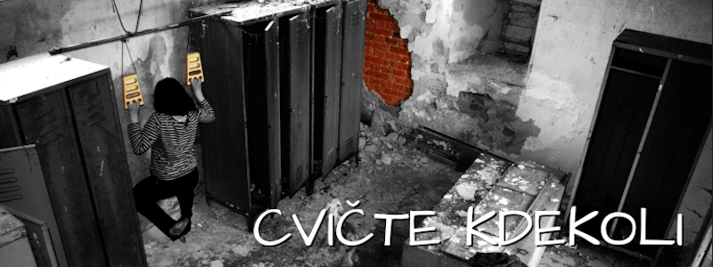 se cvičebními pomůckami SHYBUJ.cz můžete cvičit kdekoli